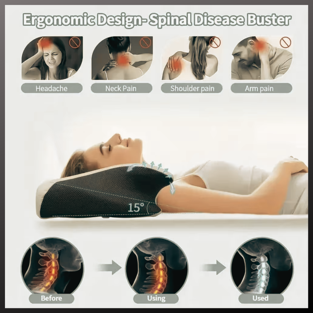 SereniRest Memory Foam Pillow